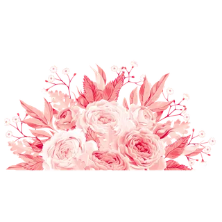 鲜花玫瑰免扣素材