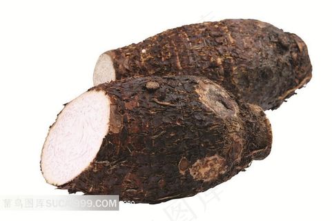 切开的芋头高清素材