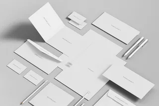 设计品牌标识样机psd素材