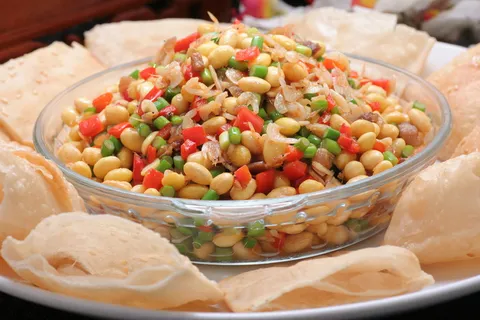 金饼双菜煎虾皮