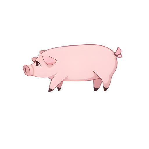 猪动物免抠