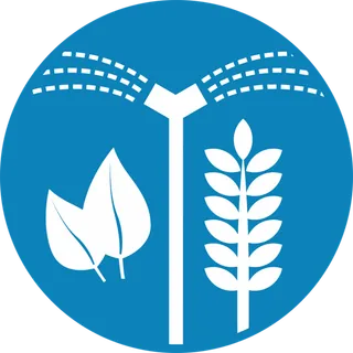 蓝色喷书现代农业