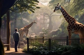 动物园可爱背景