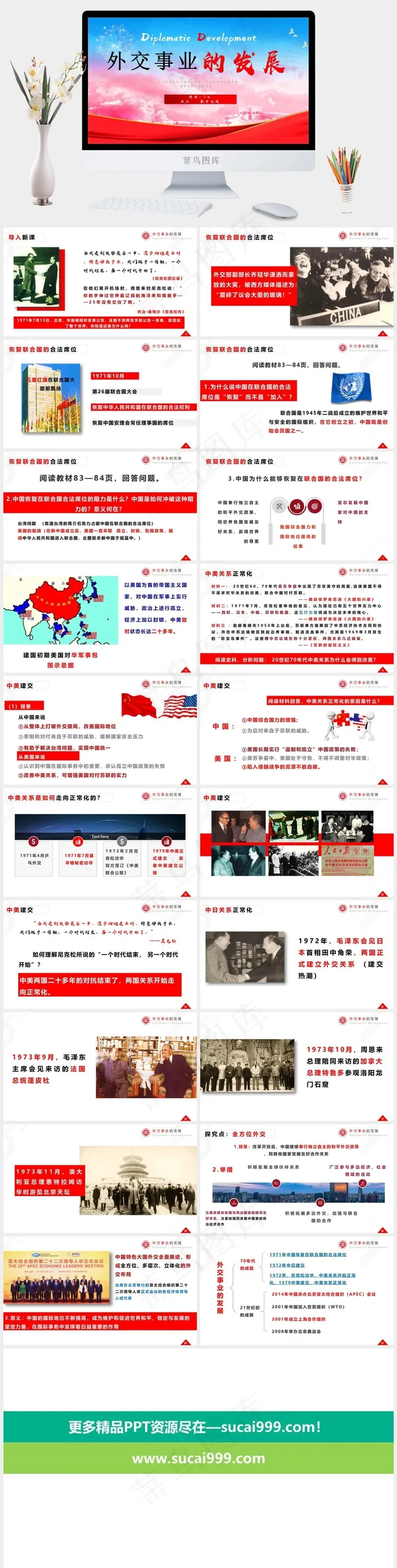 近代史历史PPT模板ppt模版