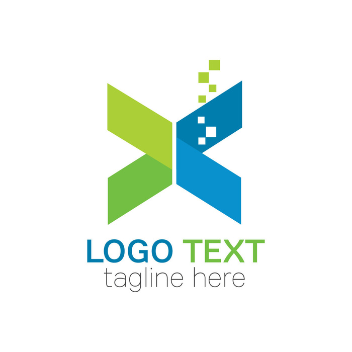 图标标识标志立体几何图形企业商标VI品牌LOGO设计模板AI矢量素材ai矢量模版下载