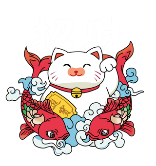 国潮醒狮中国风AI矢量卫衣T恤烫画印花手机壳图案PNG高清免抠素材