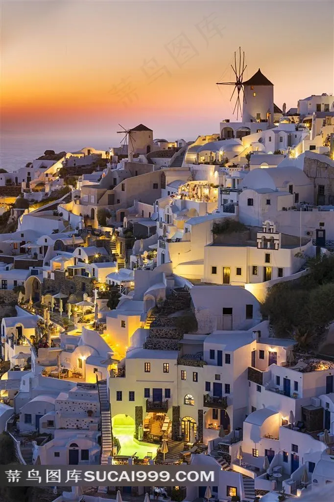 希腊建筑风景图片素材
