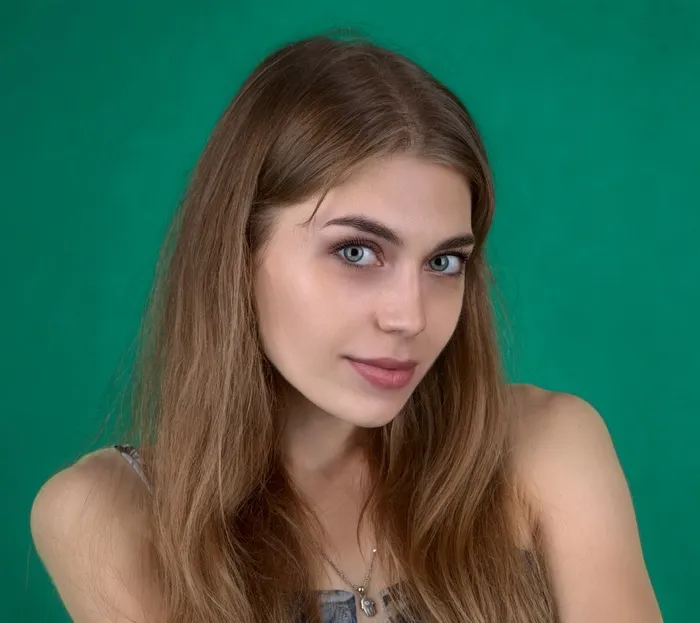 清新唯美可爱的女孩摄影图片