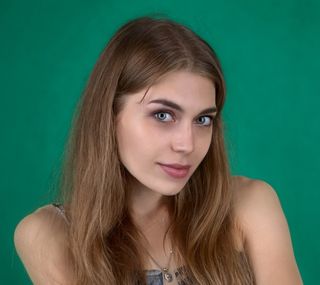 清新唯美可爱的女孩摄影图片