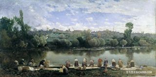 马丁·里科和奥尔特加·瓦瑟曼在瓦伦河