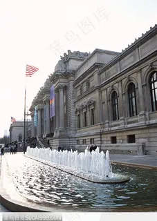 建筑 喷泉 建筑 喷泉