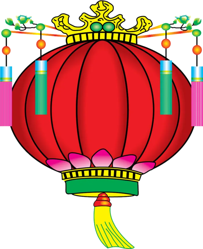 中国新年灯笼兔年免抠