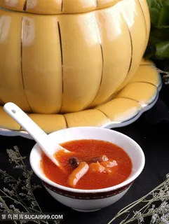 汤吉祥三宝的美食图片