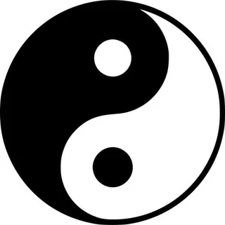 Yin and yang PNG免抠