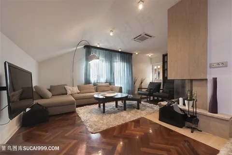 时尚客厅装修效果高清图片