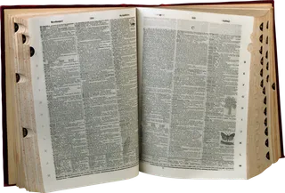 空白 书笔记本词典