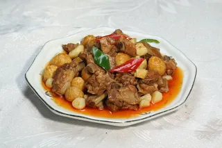 卤蛋烧排骨26元