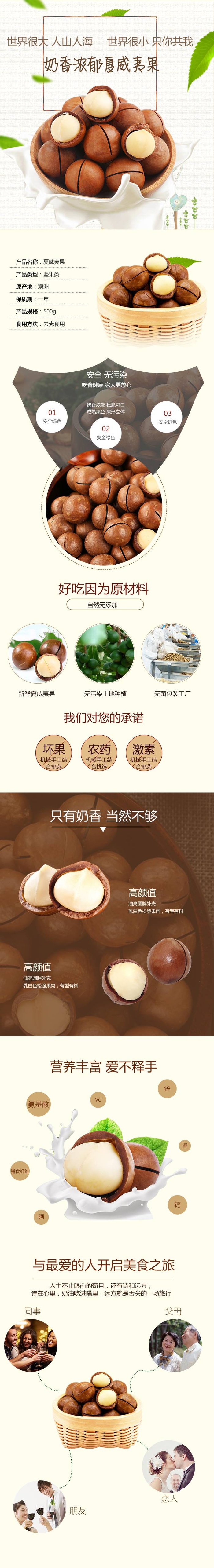 淘宝天猫电商坚果店铺详情页