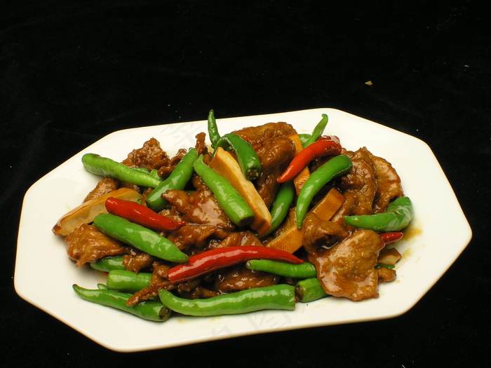 2983杭椒炒牛柳_