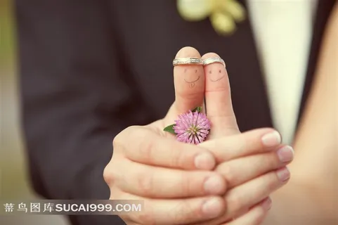 手指上浪漫婚戒素材中国图片 手指上浪漫婚戒素材中国图片