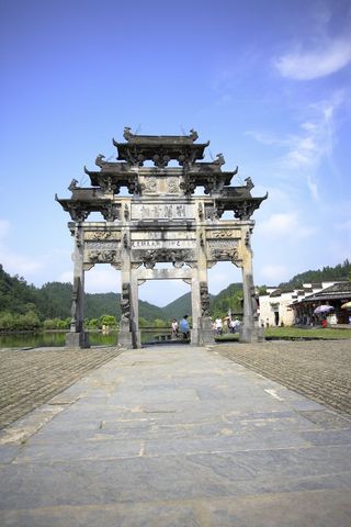 安徽黄山西递风光图片-第13张