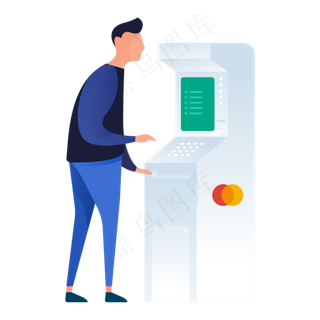 游戏机人物免抠图