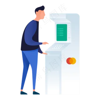 游戏机人物免抠图