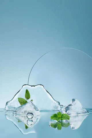 夏天夏季冰苞冰块