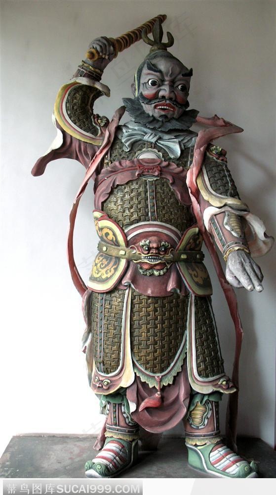南海神庙武官神像