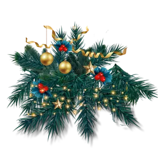 圣诞节仿真圣诞树枝
