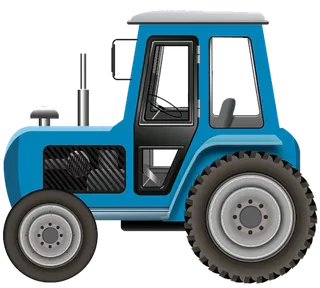 现代农业拖拉机