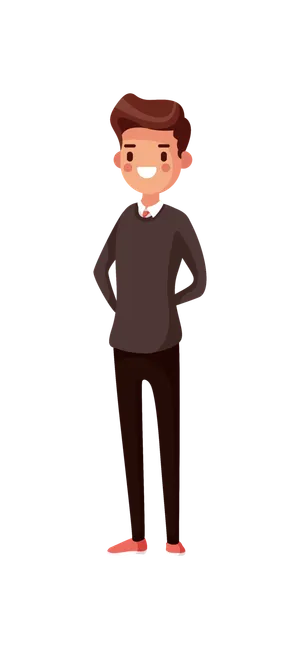 商务人士素材免扣手绘卡通 商务人士素材免扣手绘卡通