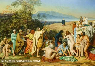 世界名画-基督现身人间