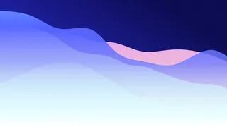 极简剪纸波浪弥散光渐变背景图设计素材