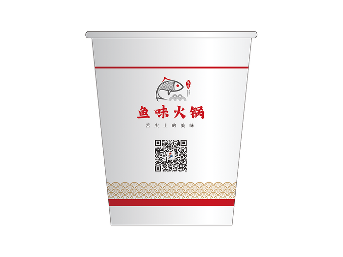 2.餐厅纸杯cdr矢量模版下载
