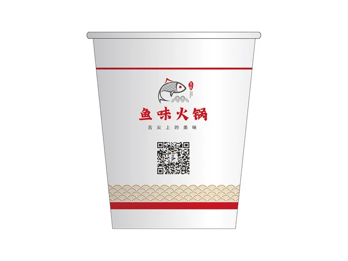 2.餐厅纸杯cdr矢量模版下载