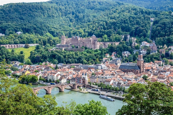 德国海德堡风景图