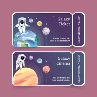 太空宇航员插画