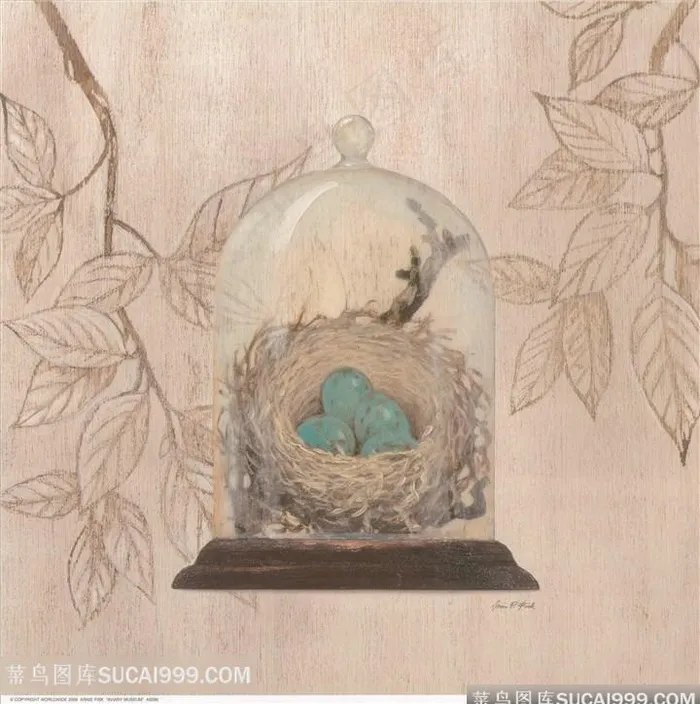 欧式花鸟装饰画