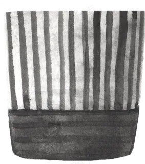 水彩插画-花盆12