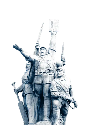 抗日战争石雕雕刻图片