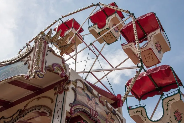 浪漫摩天轮摄影 浪漫摩天轮摄影