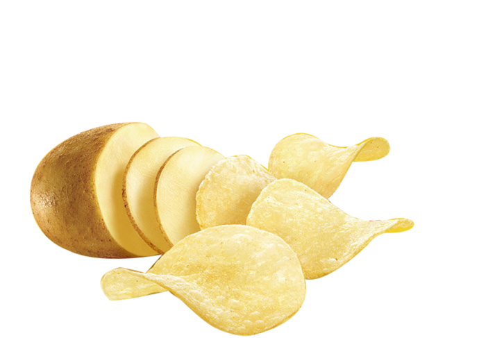 土豆薯片素材免扣