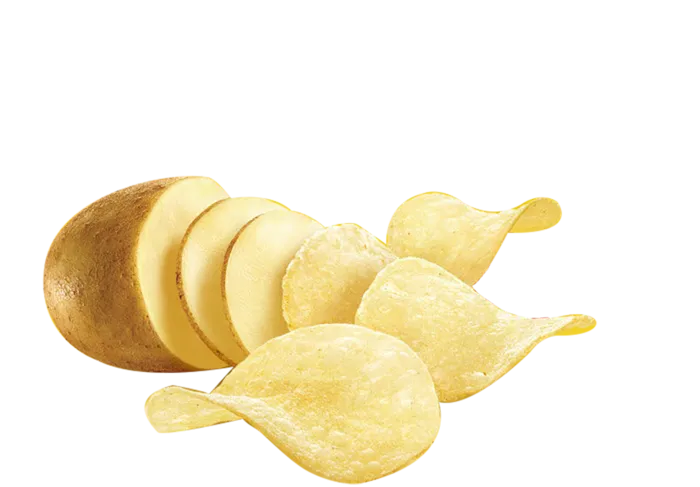 土豆薯片素材免扣