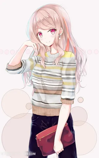 日本可爱甜美女生动漫图片