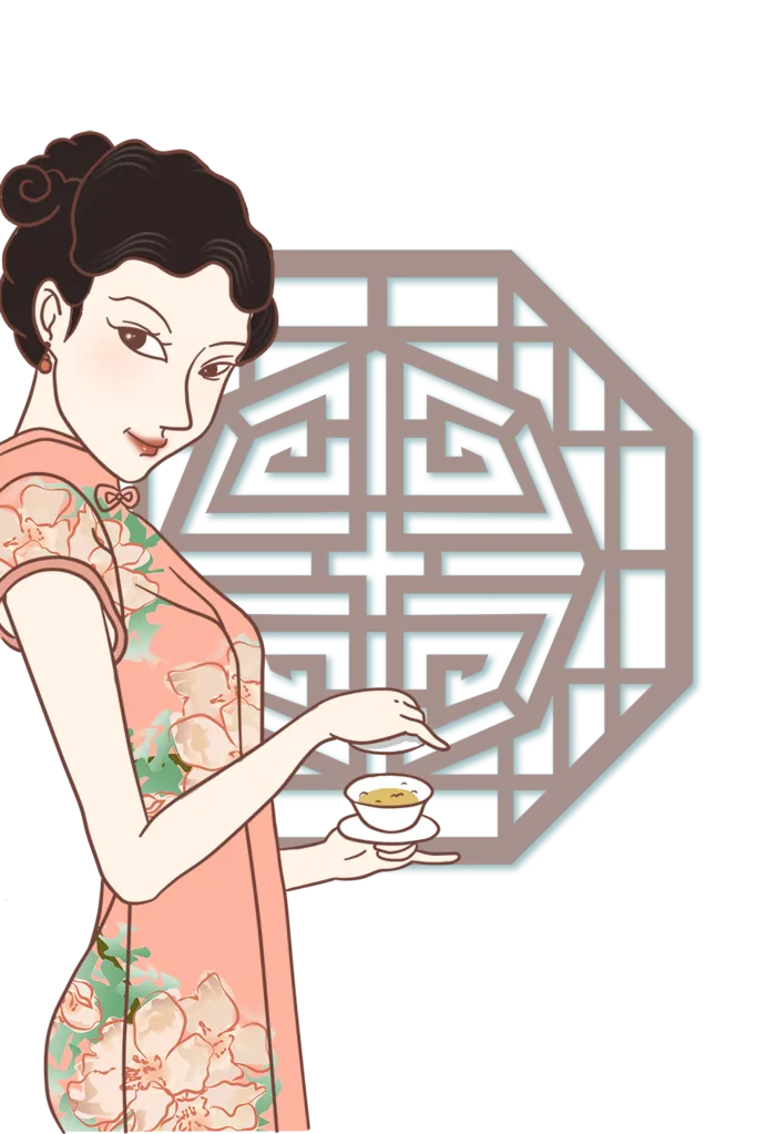 传统旗袍美女 (78)