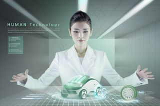 电子科技风格海报  3