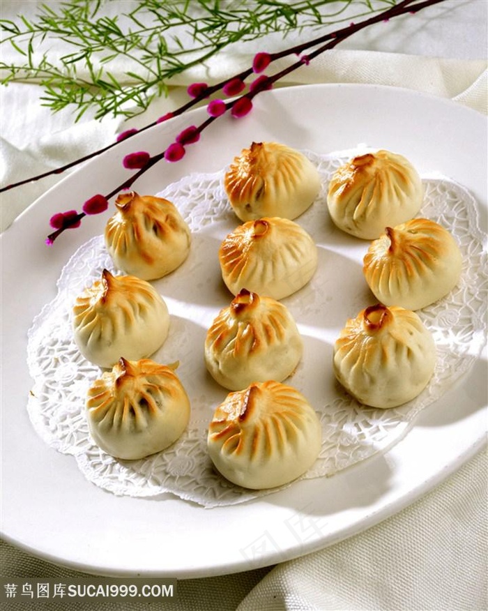 地软烤包子的美食图片