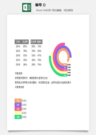 LMTK可视化图表模板Excel素材公司企业办公表格数据分析智能图表