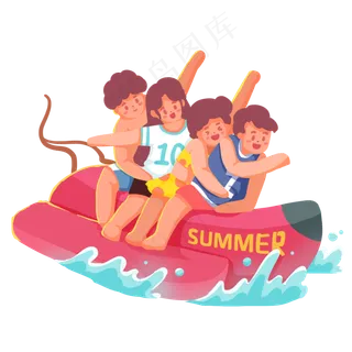 儿童节小孩玩耍 